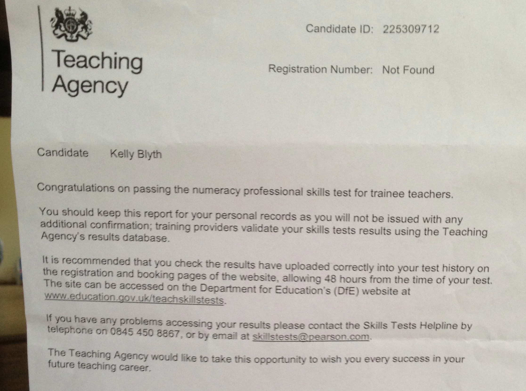 Kelly Blyth Testimonial